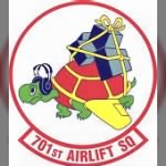 Major John W Matthews was the C.O. of the 701st Air Lift Squadron