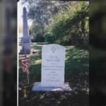 Felix Hoover's tombstone