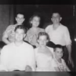Walter C Mick & family (daughter Maryann, wife Catherine, son Walter Jr. & his wife, Marcella, & and grandson Jimmy.jpg