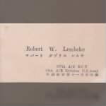 Robert W Lembcke