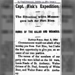 Capt Fisk Expedition - Casualty