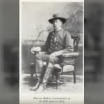 Major Horace C Bell In Uniform 1884