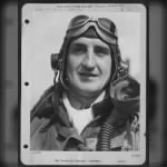 Close-Up Of Lt. Colonel Francis (Gabby) Gabreski, 25, Of Oil City, Pa., Who Shot Down 27 German Aircraft To Tie [The]All-American Record. In Addition To His Other Duties, He Is Commanding Officer Of His Squadron. - Page 1
