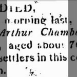 Arthur Chamberlin 1824 Death Notice.JPG