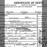 Fannie McCann Davis 1945 TN Death Cert.jpg