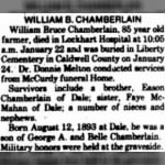 William Bruce Chamberlain 1978 Death Notice.JPG