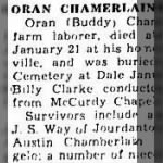 Oran Chamberlain 1960 Obit.JPG
