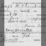 Joseph B Chamberlain 1907 TX Death Cert.jpg