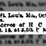 Robert W Oliphant Dr. 1883 St Louis Death Notice.JPG