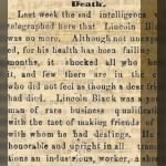 Lincoln Black 1868 Obit.JPG
