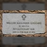 Gravestone of William Alexander Goggans