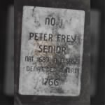 Johann Peter Frey gravestone.JPG