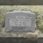 Clennie B. Prater Headstone