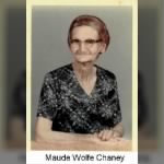 Maude Lee Wolfe Chaney