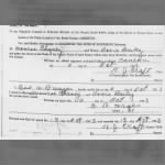 Marriage Record for Thomas Monroe Chaney and Dovie Viola Chaney
