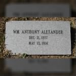 William Anthony Alexander CSN Headstone