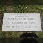 Lieut Aeneas Armstrong CSN Headstone