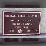 Quarter Gunner Michael Charles Asten Navy Headstone