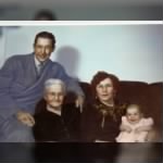 Ludwick Stark / 4 generation family portrait 1947