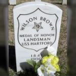 Landsman Wilson Brown Navy Headstone