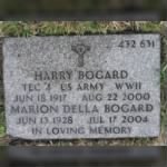 Tec4 Harry J. Bogard Army Headstone