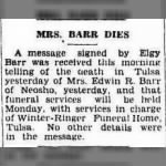 Estelle Chamberlain Barr 1947 Death Notice.JPG