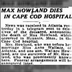 Max F Howland 1921 Death Notice.JPG