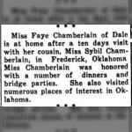 Faye B. Chamberlain 1931 Visits Sybil Chamberlain.JPG