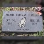 Headstone of Myrtle Jernigan