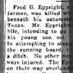 Fred G. Eppright 1922 Death Notice.JPG