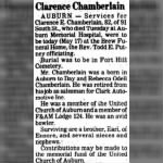 Clarence E Chamberlain 1985 Obit.JPG
