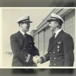 Richard Edwin Schreder Receiving Distinguished Flying Cross