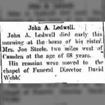 John A Ledwell 1918 Death Notice.JPG