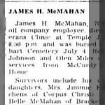 James H. McMahan 1963 Obit.JPG