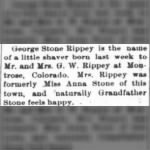George Stone Rippey 1902 Birth Notice.JPG