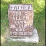 George Allen grave
