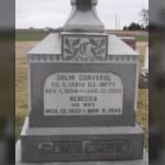 Orlin Converse Tombstone
