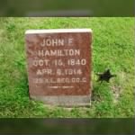 John F Hamilton grave