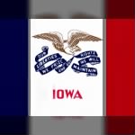 Iowa  flag