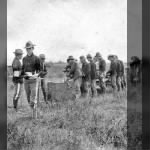 Co I, 203rd Infantry Regiment taking mess outside of Greenville, SC 1898.png