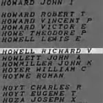 Howell, Richard V