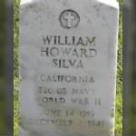 William Howard Silva Headstone