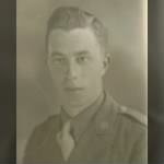 David Armour Holbrook enlistment photo 1942