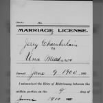 Jerry Chamberlain 1900 to Una Meadows Marr Lic.jpg