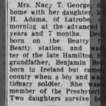 Nancy T Beatty George 1909 Death.jpg