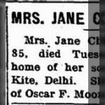 Jane Chamberlain Moore 1917 Death Notice.JPG