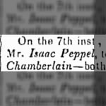 Mary Catharine Chamberlin 1843 to Isaac Pepple Marr Notice.jpg