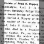 John S Rippey 1916 Estate.JPG
