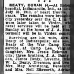 Doran H Beaty 1919 Death Notice.JPG