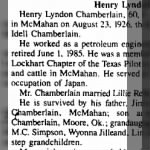 Henry Lyndon Chamberlain 1987 Obit.png